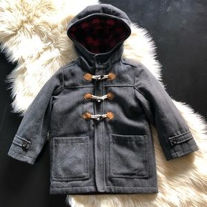 Carter’s Boys Faux Wool Pea Coat size M 5/6